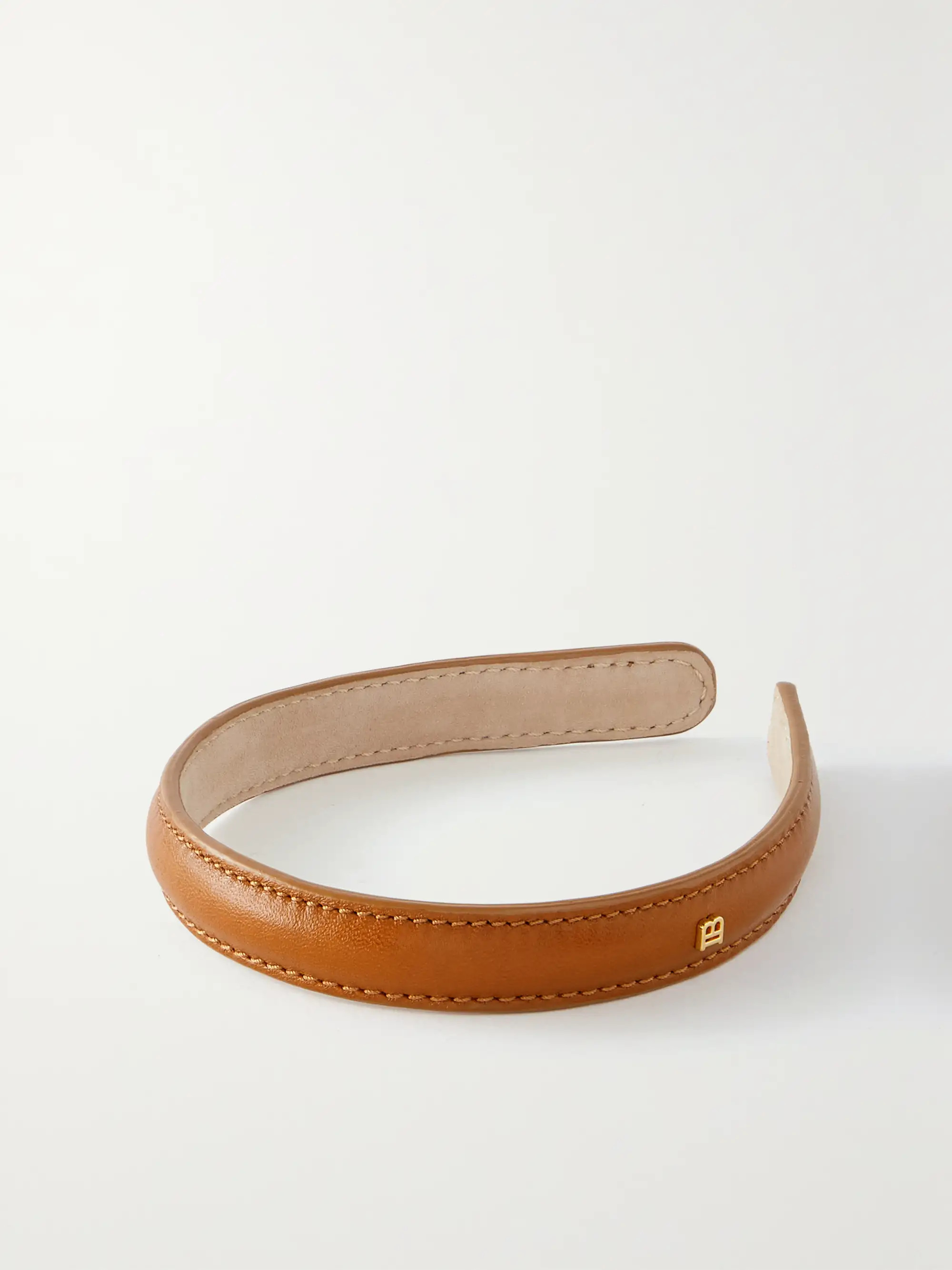 Riviera embellished leather headband | NET-A-PORTER (US)