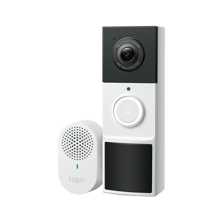 TP-Link Tapo Wireless Smart Video Doorbell with 2K Camera. Battery-Operated, Weatherproof, Head-T... | Walmart (US)