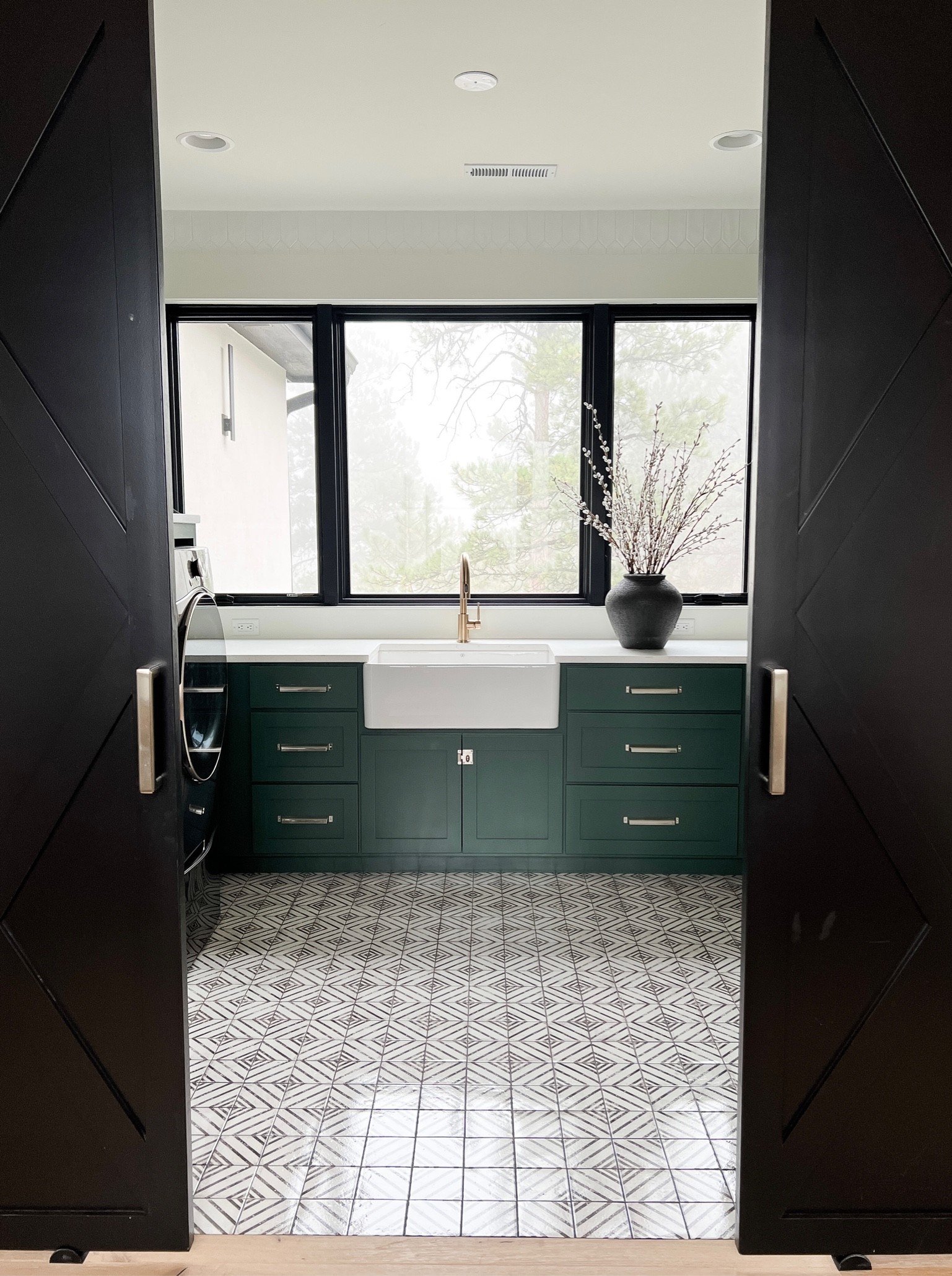 Back to when my laundry room was clean! Sharing the sources :) these barn doors are custom and are Onyx by Benjamin Moore.

#LTKstyletip #LTKfamily #LTKhome