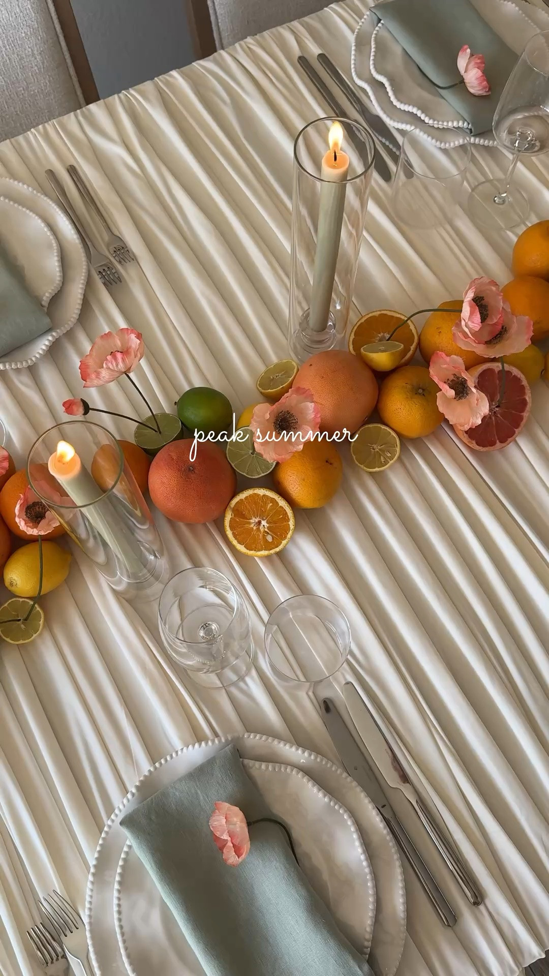 A bright summery citrus tablescape 🍊🌸🍋

#LTKSeasonal #LTKHome