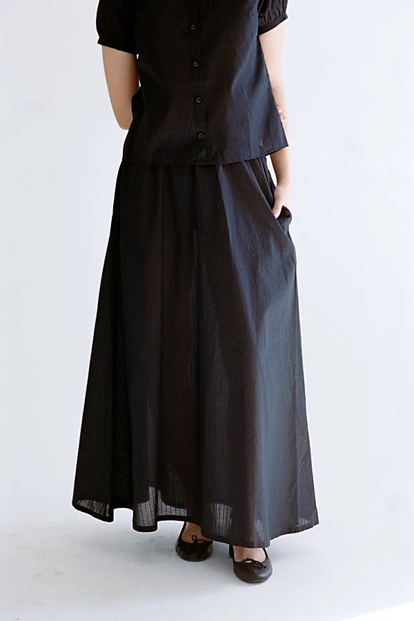 RAT BOI Dream Maxi Skirt in Onyx Dobby, Women's at Urban Outfitters | Urban Outfitters (US and RoW)