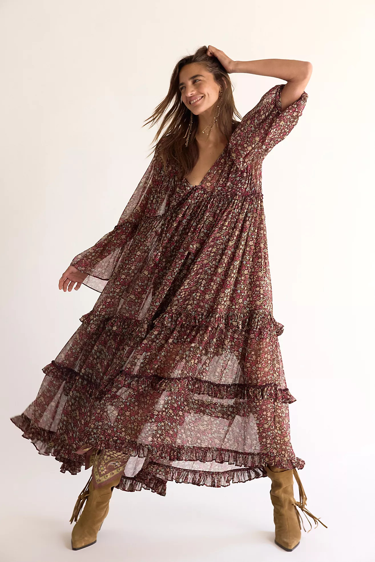 Weeping Willows Maxi Dress | Free People (Global - UK&FR Excluded)