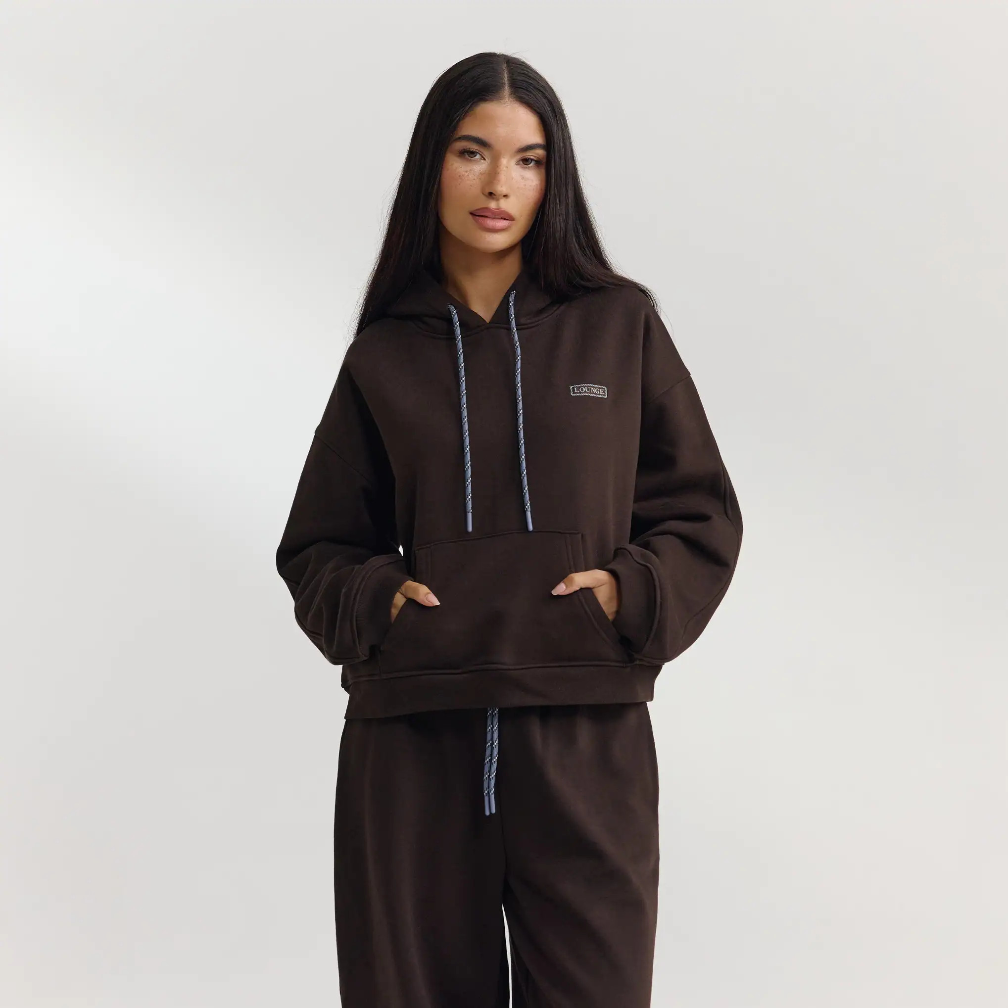 Oversized Hoodie - Dark Chocolate | Lounge (UK)