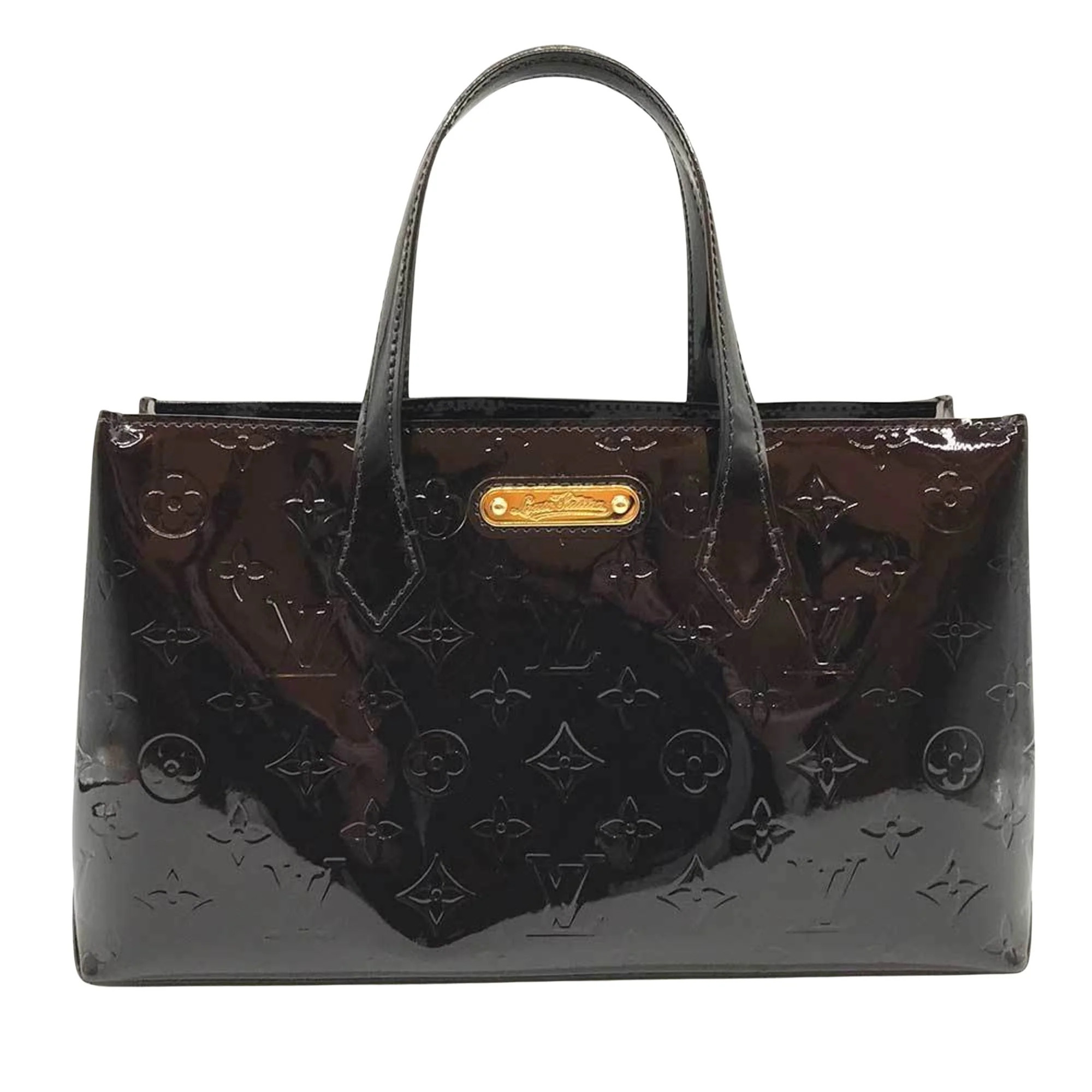 Louis Vuitton Wilshire Patent Leather Tote Bag (Pre-Owned) | Shop Simon