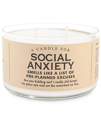 Whiskey River Soap Co Social Anxiety Candle & Reviews - Unique Gifts by STORY - Macy's | Macys (US)