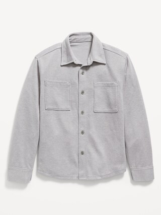 Cozy-Knit Pocket Shirt for Boys | Old Navy (US)