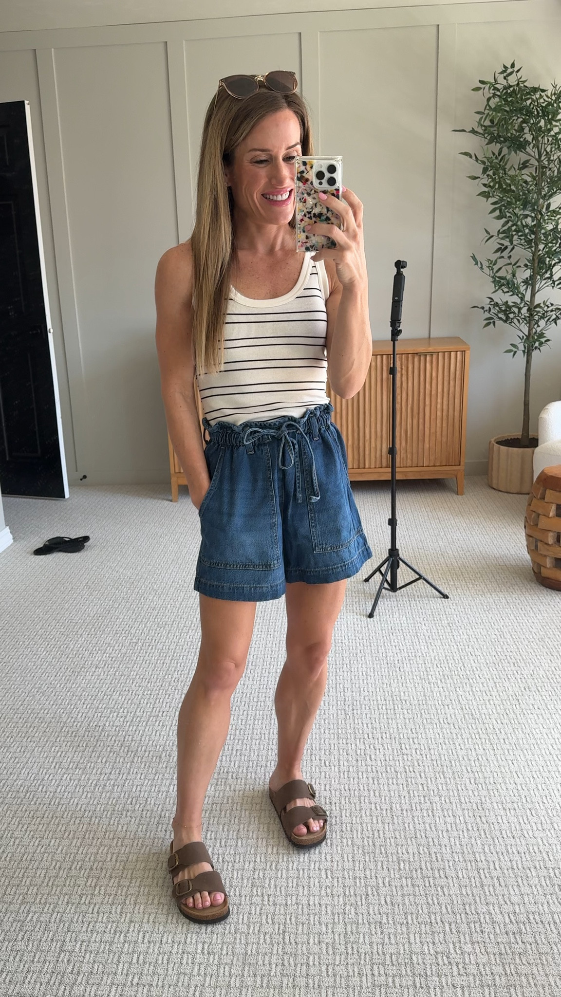 Paper bag shorts
Walmart shorts for spring
Mom shorts 


#LTKootd #LTKmomlife