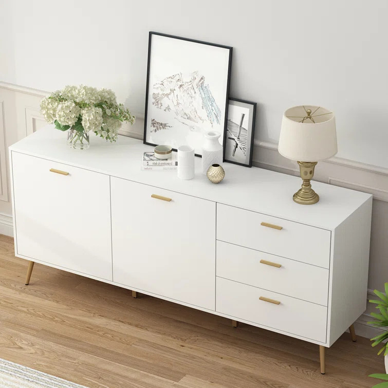 Wavalene 69'' Wide 3 Drawer Sideboard | Wayfair North America