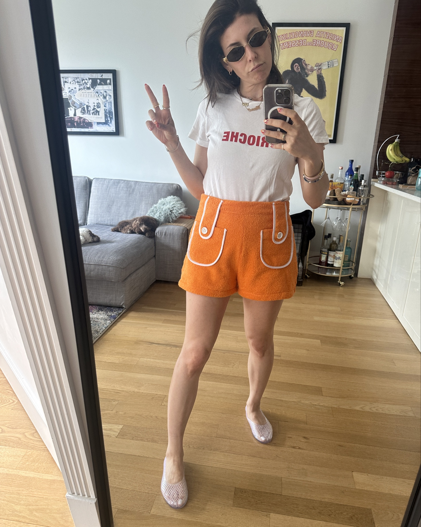 Am I an aperol spritz? Shorts are Laveste but can’t find on here!

#LTKSeasonal #LTKStyleTip #LTKSummerSales