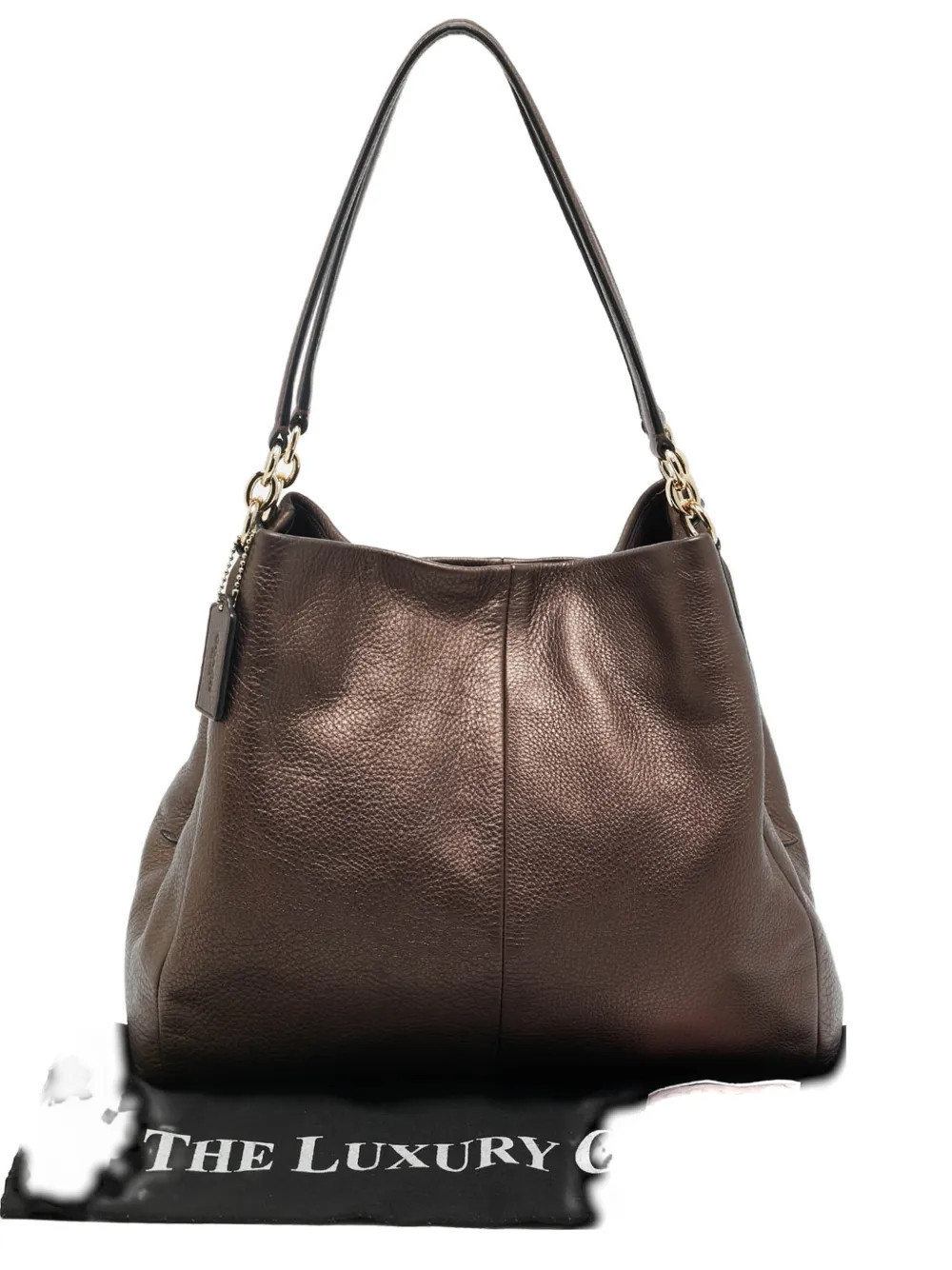 Coach Vintage Madison Phoebe leather shoulder bag - Brown | Farfetch Global