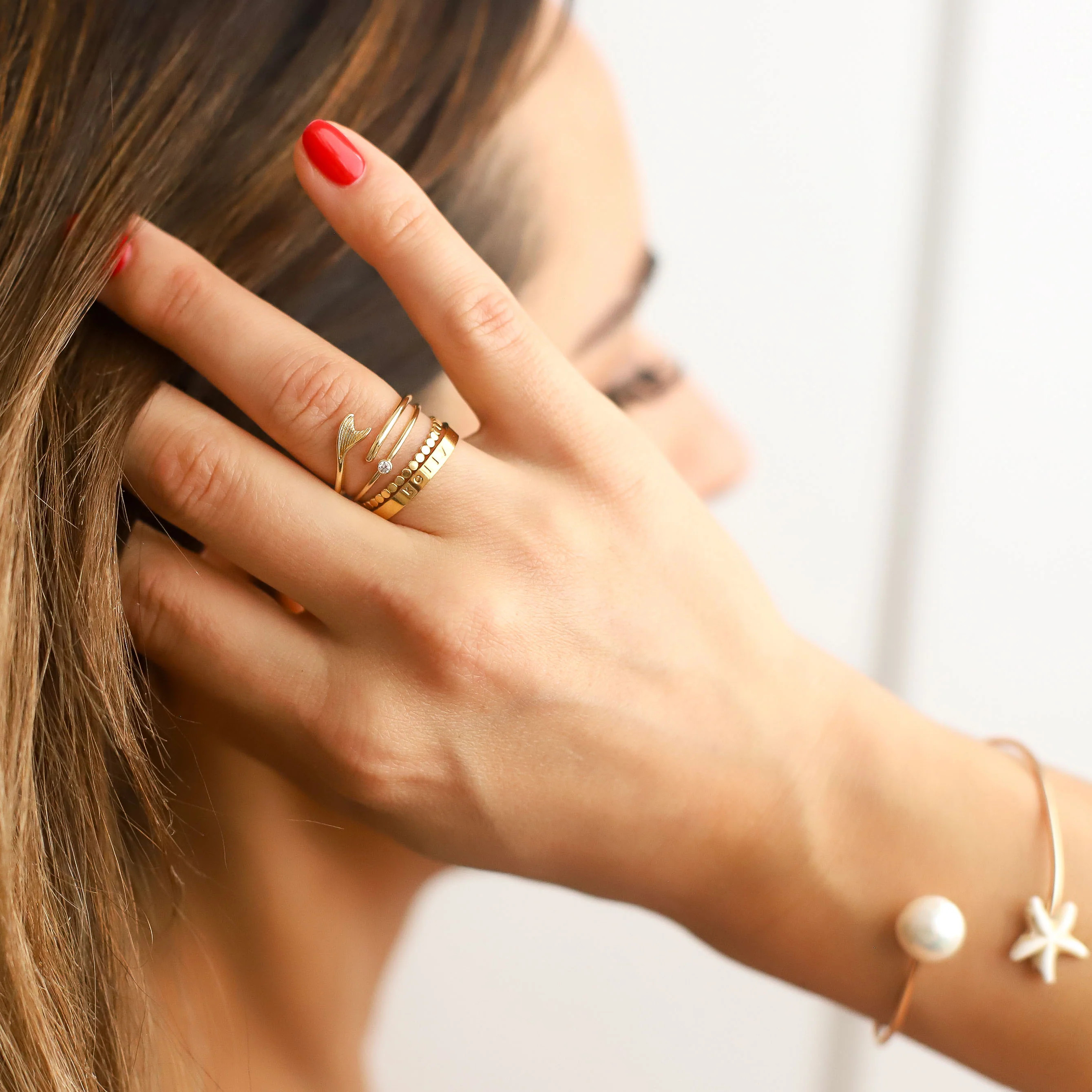 Sea You Soon Ring Stack by Kelly Saks | Taudrey