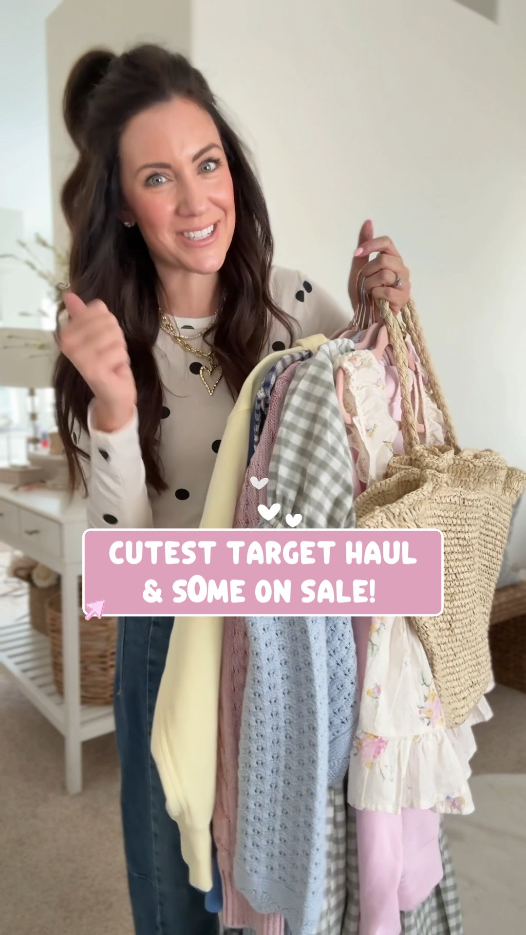 Comment DETAILS to shop🤍 new target that is too cute for now & spring!! 
.
.
SIZING-
Blue gingham dress-small
Oversized denim button up-small
Yellow pullover-small
Jeans-4 regular
Maxi floral/gingham dress-small
Cableknit sweaters-medium
Floral white dress-small
Blue crochet cardigan-small
Blue ribbed top-medium
Blue ribbed pants-small
Floral blouse-small
Walmart dark jeans-2 regular 
Old navy jeans-2 regular
.
.
#targetstyle target haul, new target arrivals, target spring haul 

#LTKSeasonal #LTKmomlife #LTKootd