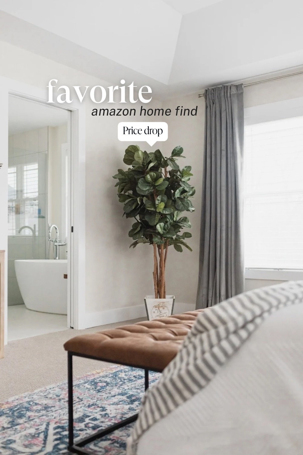 No one can believe this artificial fiddle leaf tree is from Amazon. 👀 AND, it’s currently an early prime day deal!

#LTKHome #LTKSaleAlert