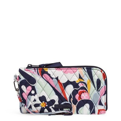Vera Bradley Women's Outlet Cotton Tech Wristlet Mod Paisley | Target