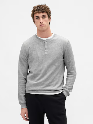 Rib Henley PJ Shirt | Gap (US)