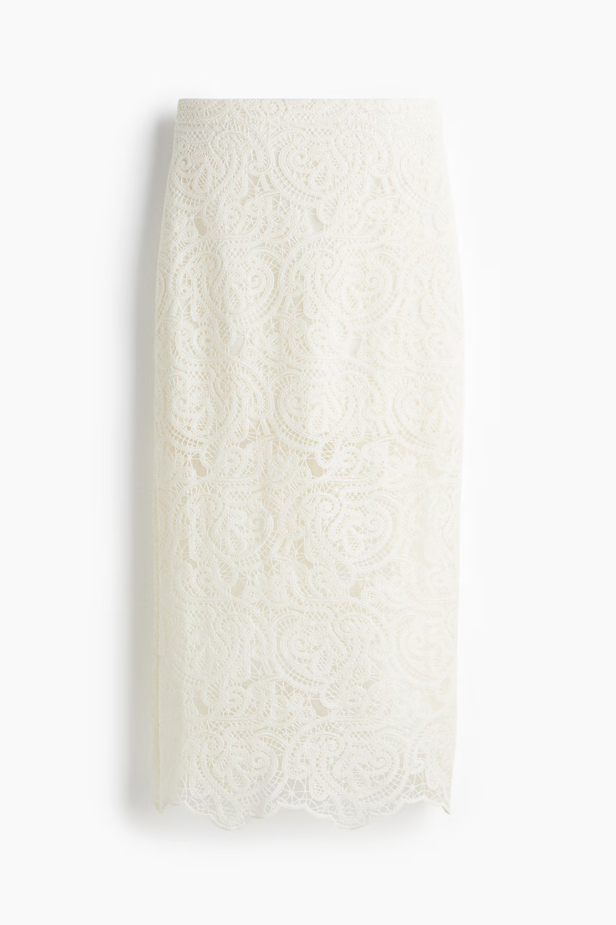 Falda de tubo en encaje | H&M (FR, IT, ES, PT, BE)