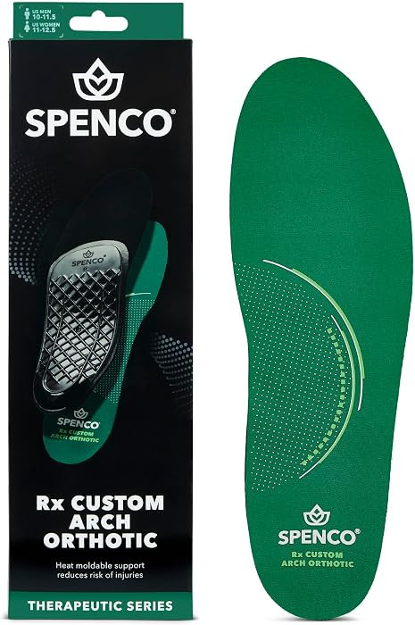 Spenco Rx Arch Support - Lightweight, Orthotic Shoe Inserts with 4-Way Stretch Fabric & SpenCore ... | Amazon (US)
