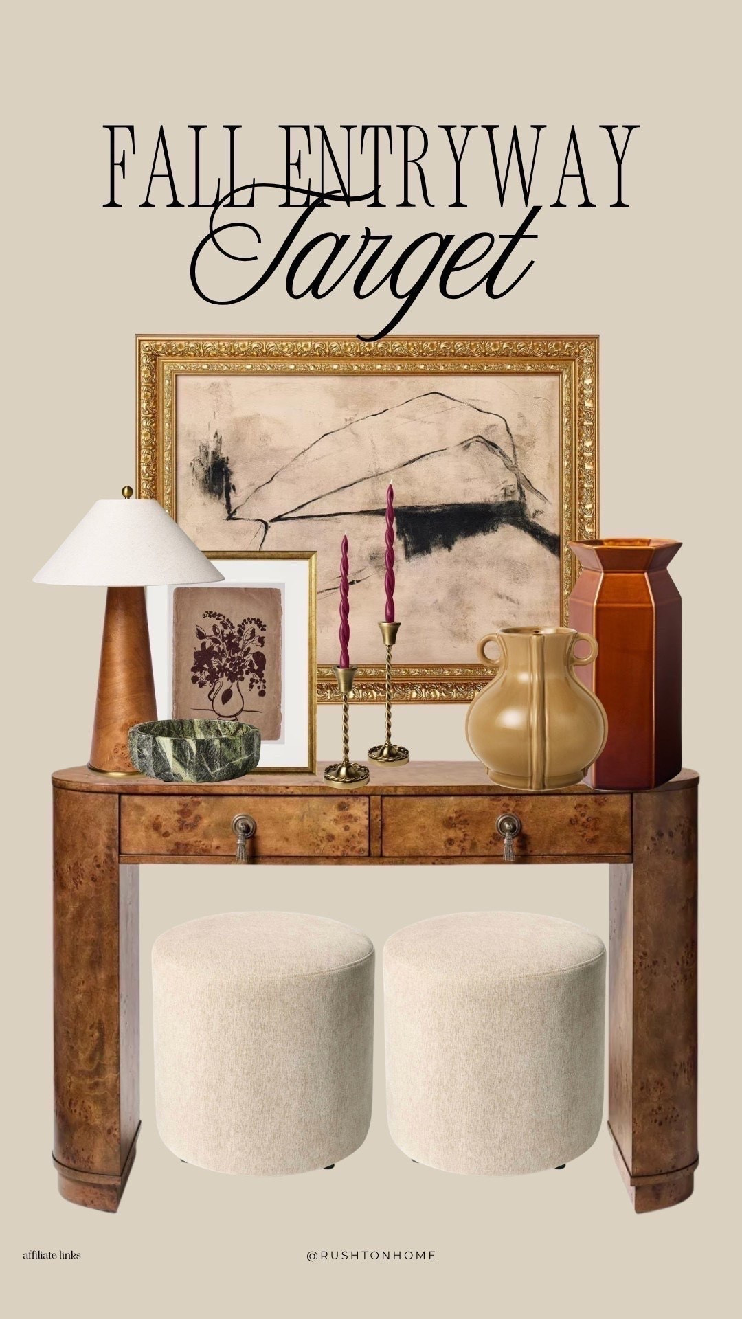 One of my favorite places to decorate for fall is the entryway. 🤎🍂

It’s the first space that welcomes you home, and a few thoughtful details can instantly set the tone for the rest of the house. I love mixing warm wood tones, textured accents, soft greenery, and subtle seasonal touches that feel timeless rather than trendy.

Creating a cozy fall look doesn’t have to mean filling every corner with pumpkins. A handful of beautiful, layered pieces can make your home feel warm, inviting, and effortlessly styled all season long.

#LTKHome #LTKmomlife #LTKdayinmylife