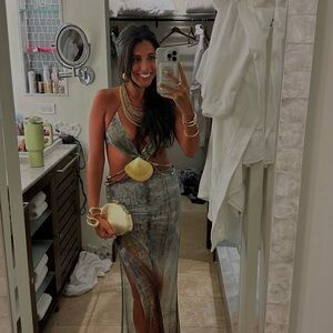 Jaded London Multi-Color Maxi Dress | Poshmark
