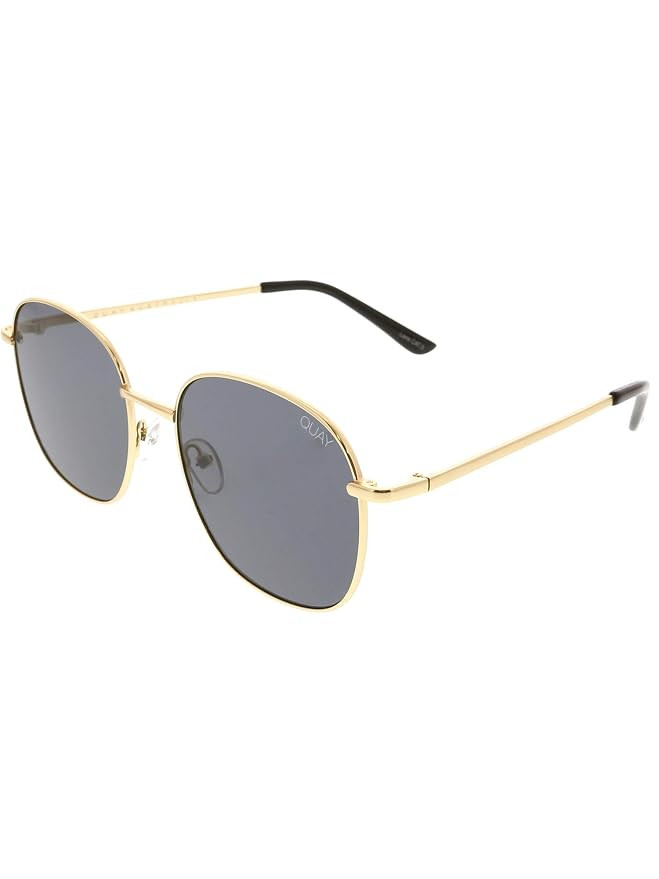 Quay Australia JEZABELL Women's Sunglasses Minimal Round Sunnies | Amazon (US)