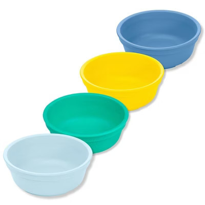 Re-Play 4pc 12 fl oz HDPE Baby Bowls - Cove | Target