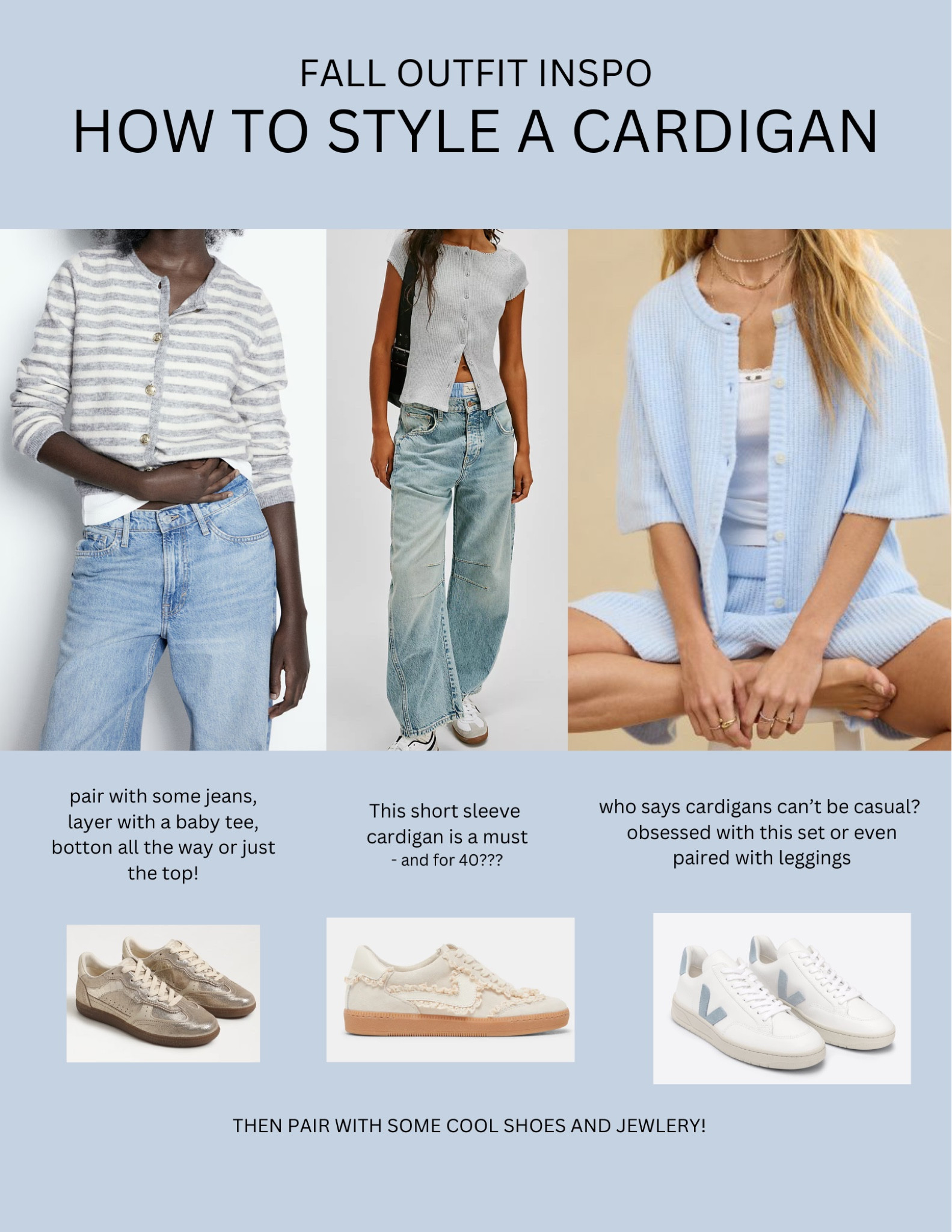 Fall means a cute cardigan 🤭

#LTKStyleTip #LTKWorkwear #LTKFindsUnder50