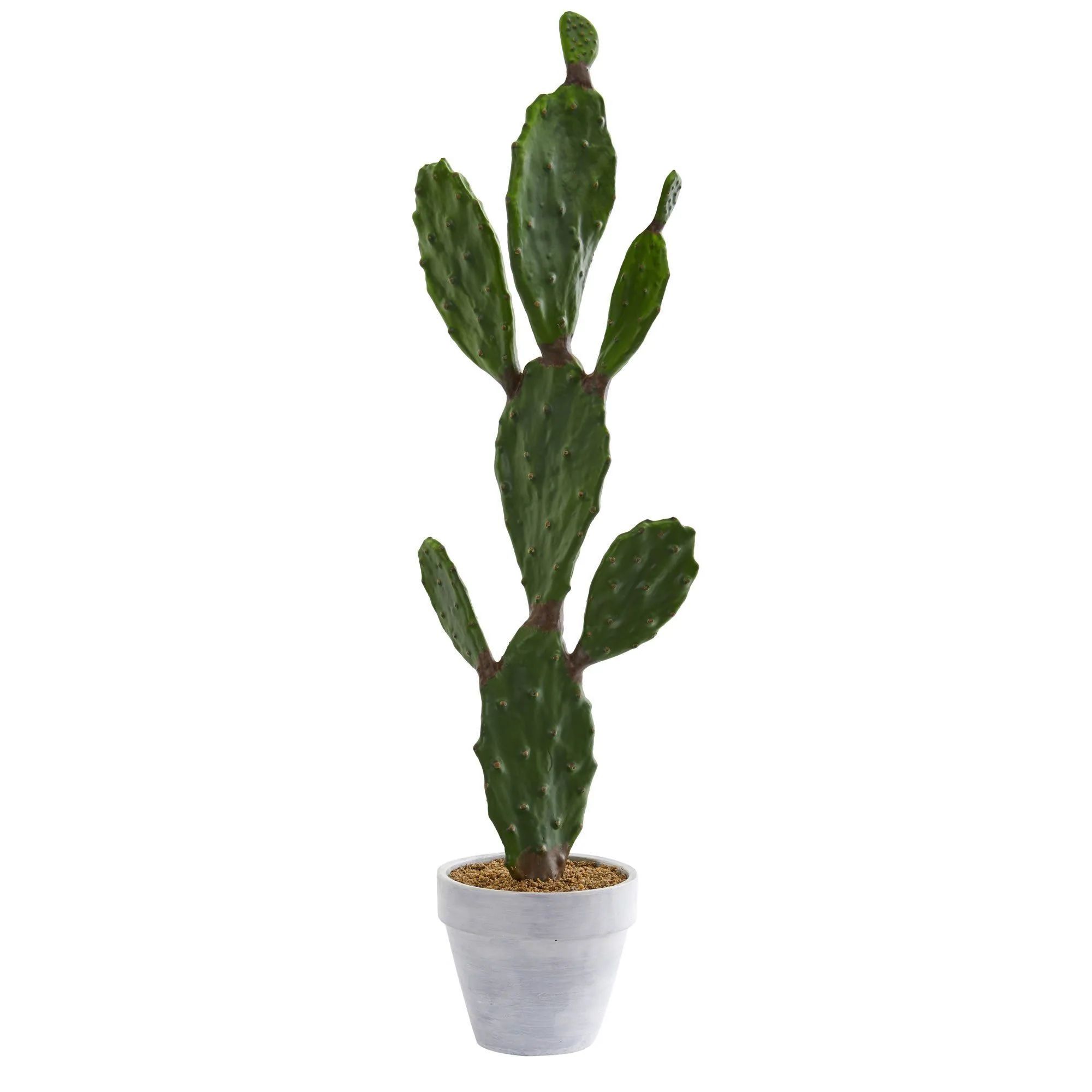 37” Cactus Artificial Plant | Nearly Natural