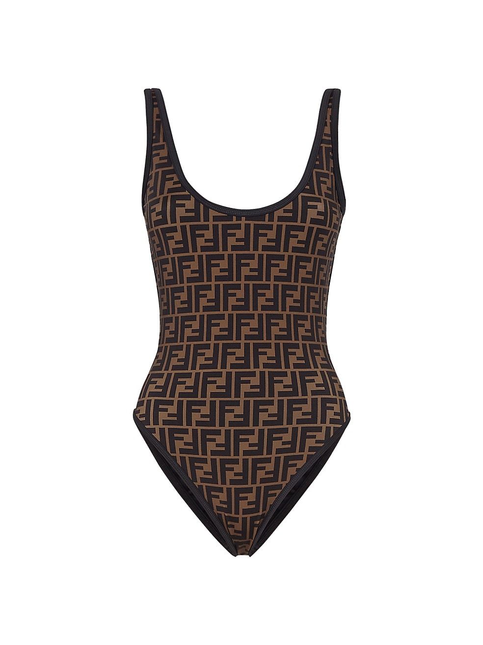 Fendirama Monogram One-Piece Swimsuit | Saks Fifth Avenue