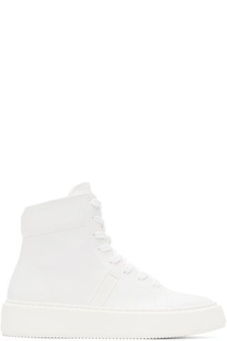GANNI - White Sporty Sneakers | SSENSE