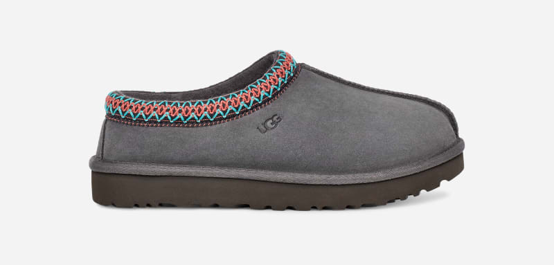 UGG® Women's Tasman Slipper Sheepskin Clogs Slippers in Dark Grey, Size 11 | UGG (US)