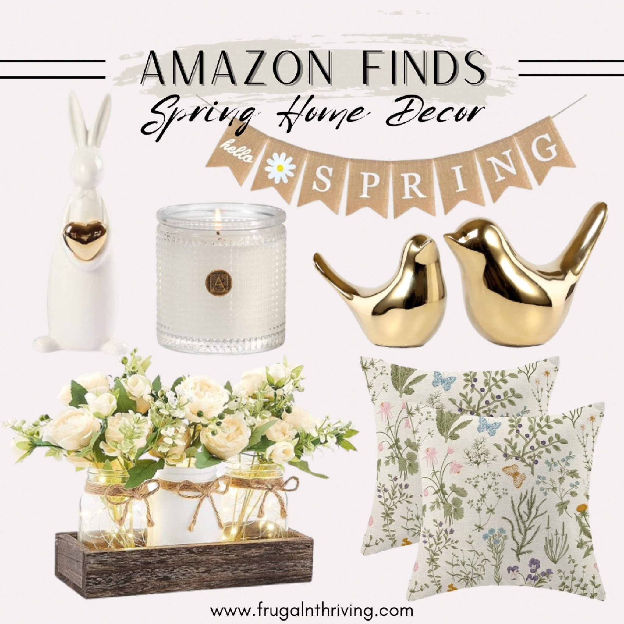Spring decor from Amazon 🌼

#springdecor #seasonaldecor #homedecor #amazon 

#LTKSeasonal #LTKhome #LTKstyletip