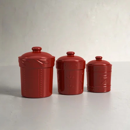 Birch Lane™ Kubik Kitchen Canister Set | Wayfair | Wayfair North America