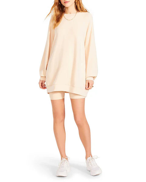 send moods sweatshirt beige | Steve Madden (US)