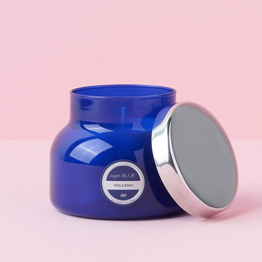 Capri Blue Volcano Candle - Blue Petie Jar Candle - Glass Candle with Soy Wax Blend - Luxury Arom... | Amazon (US)