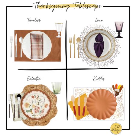 Thanksgiving entertaining is all about the thanksgiving tablescape. Whether you want a classic holiday look, you’re into a more glam approach, or you have to outfit the kid’s table—I’ve got you covered!

#LTKHoliday #LTKhome #LTKSeasonal
