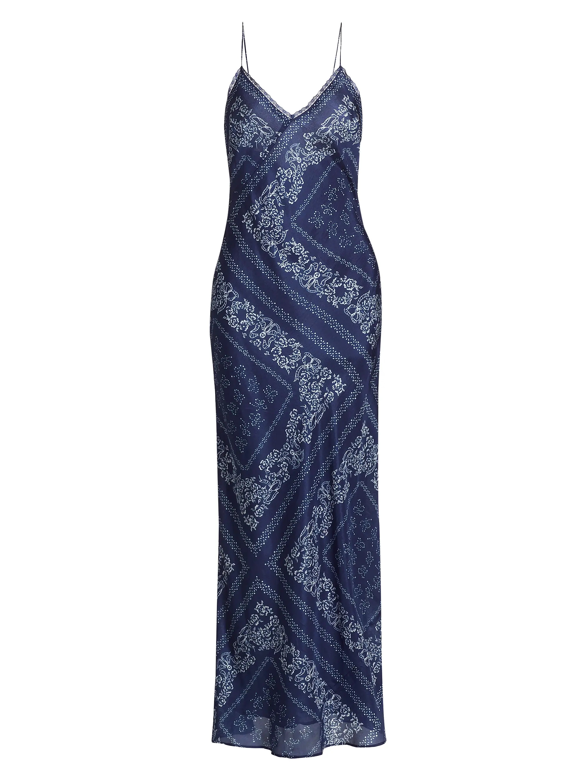 Deyo Bandana Silk Maxi Dress | Saks Fifth Avenue