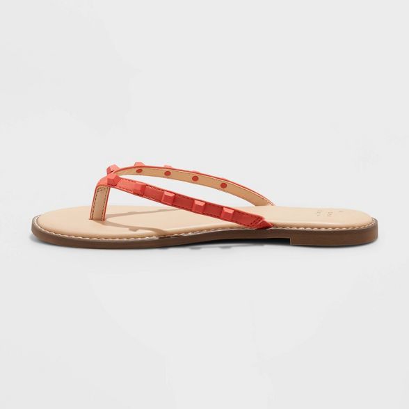 Women's Sloan Studded Flip Flop Sandals - A New Day™ | Target