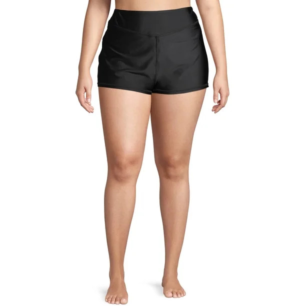 Time and Tru Women's Plus Size Swimsuit short | Walmart (US)