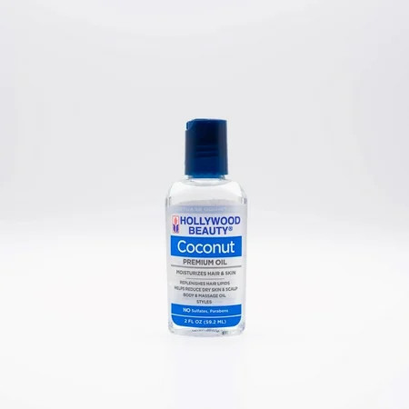Hollywood Beauty Coconut Oil for Hair Scalp and Skin 2 fl oz All Hair Type | Walmart (US)
