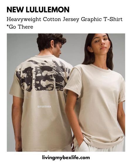 New lululemon 🐪 Heavyweight Cotton Jersey Graphic T-Shirt *Go There

Best basic tee, graphic t-shirt, running lululemon, casual basics, unisex, special edition 

#LTKmidsize #LTKU #LTKfitness