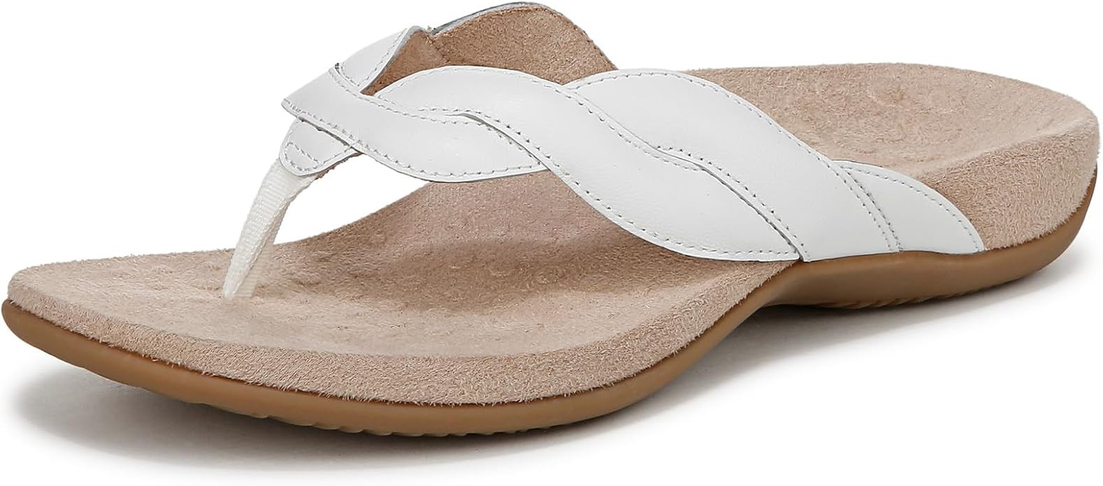 Vionic womens Bella Braid Thong Sandals | Amazon (US)