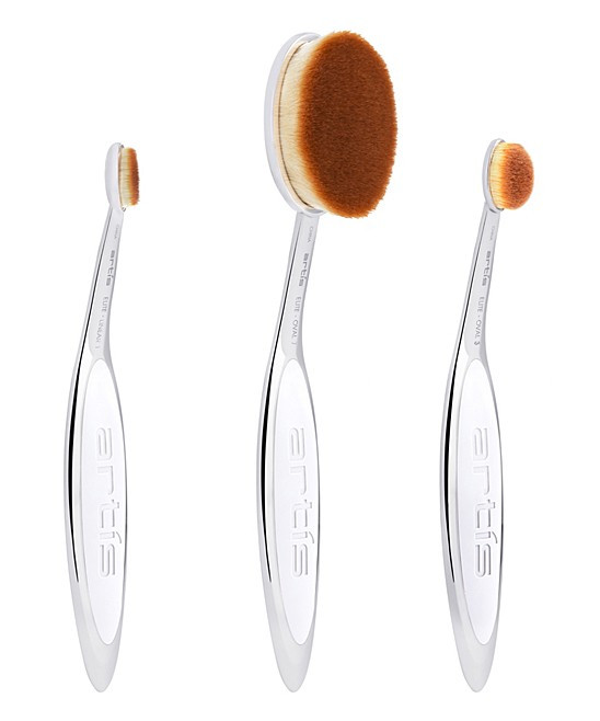 Artis Women's Makeup Brushes - Elite Mirror 3-Piece Brush Set | Zulily