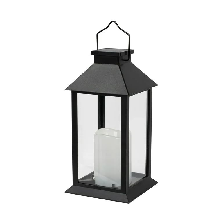 Mainstays Solar Lantern Black | Walmart (US)