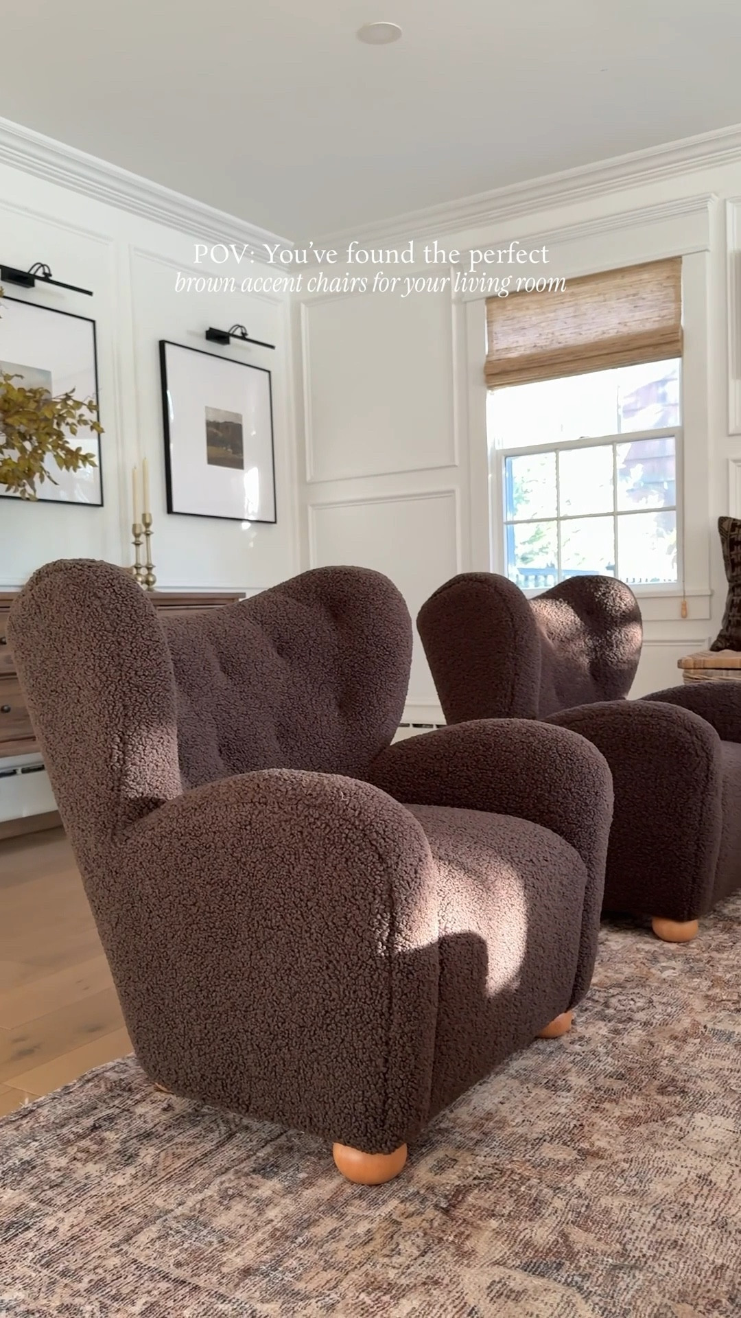 The search for the perfect accent chairs is over! 🤎 I’ m obsessed with these stylish and comfortable chocolate brown wing back chairs. I love the organic modern design. This seating adds texture and warmth to our living room. I’ve also linked them an additional colors. These are currently in stock, but do you have a high sellout risk they were just recently restocked from backorder. 



#LTKselfcare #LTKHome #LTKSaleAlert