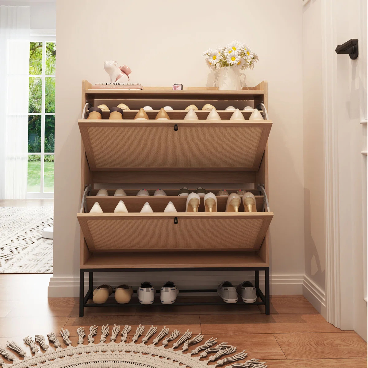Clie 20 Pair Shoe Storage Cabinet | Wayfair North America