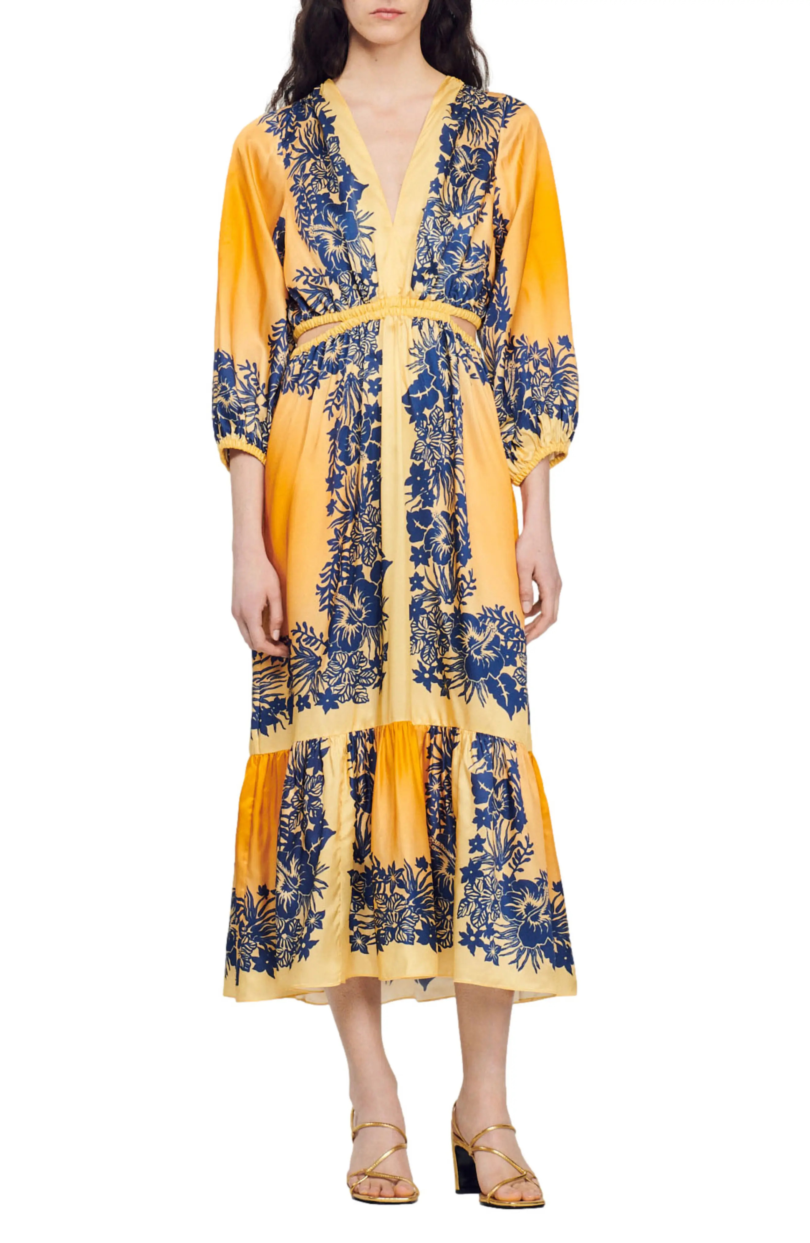 Willow Floral Border Print Dress (Women) | Nordstromrack | Nordstrom Rack