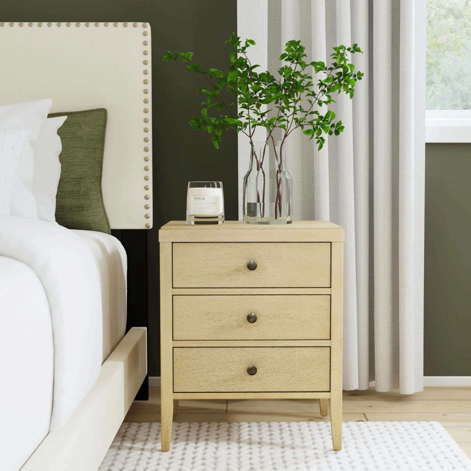 Rushville Wood Nightstand | Wayfair North America