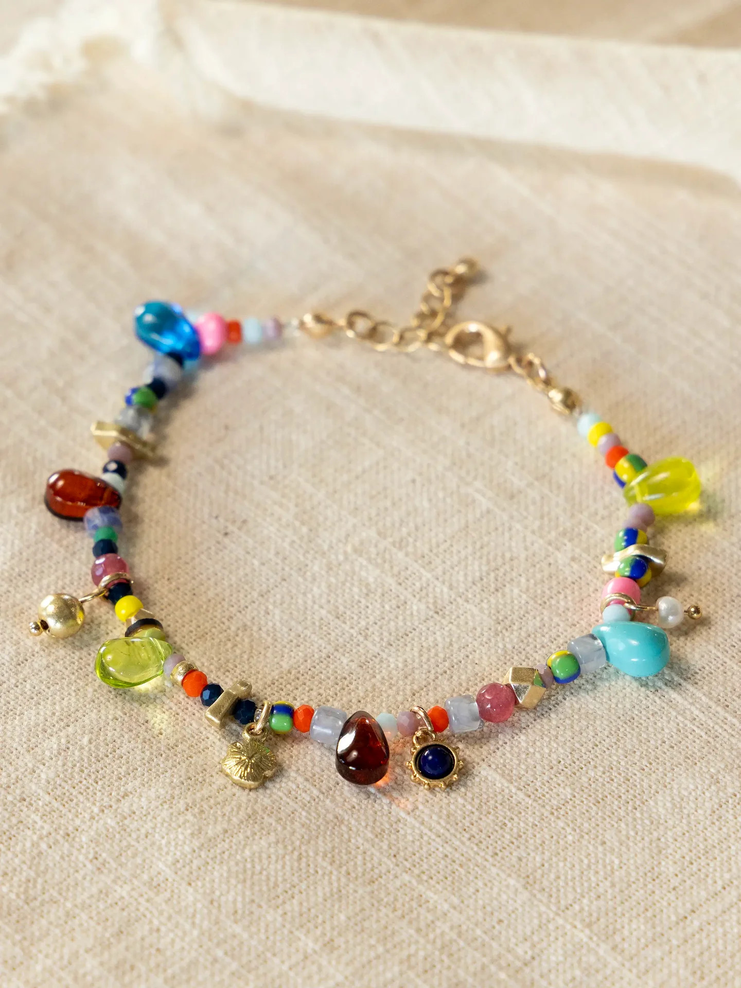 Sunshine Stone Beaded Bracelet | Natural Life