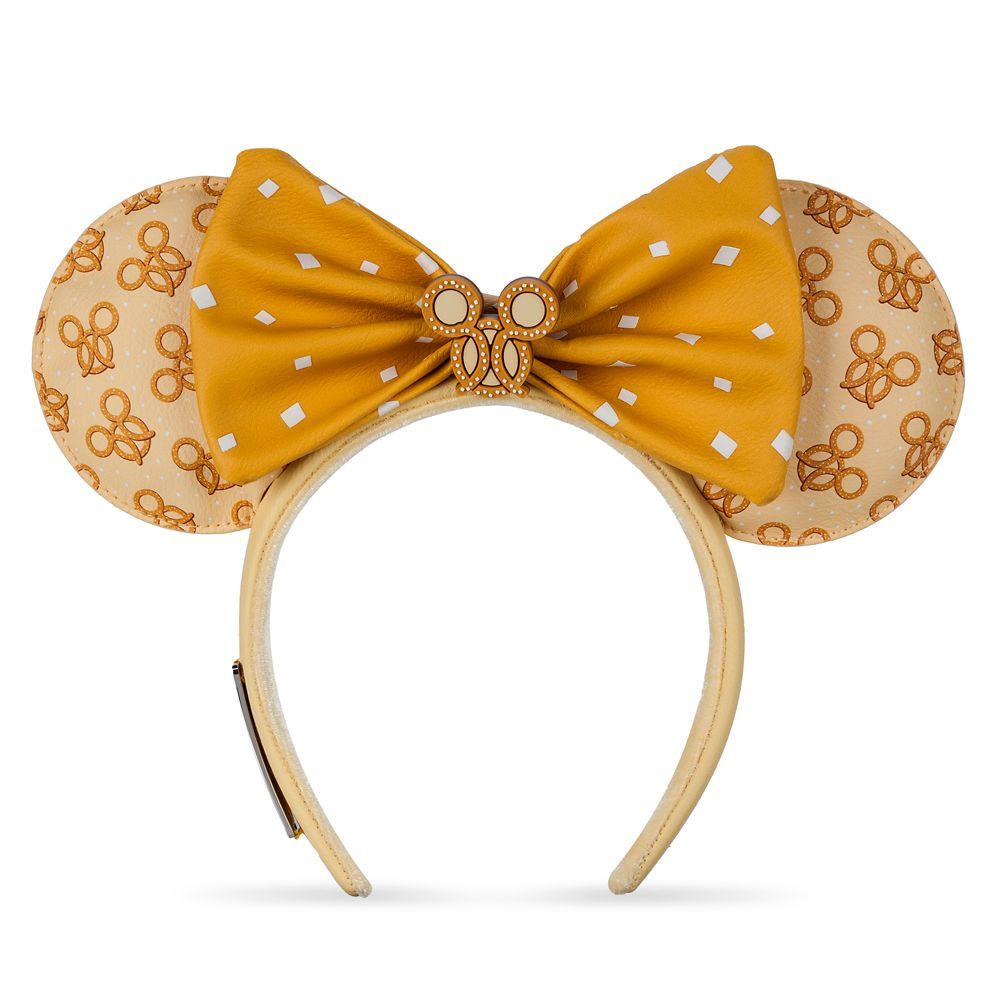 Minnie Mouse Pretzel Loungefly Ear Headband for Adults | Disney Store