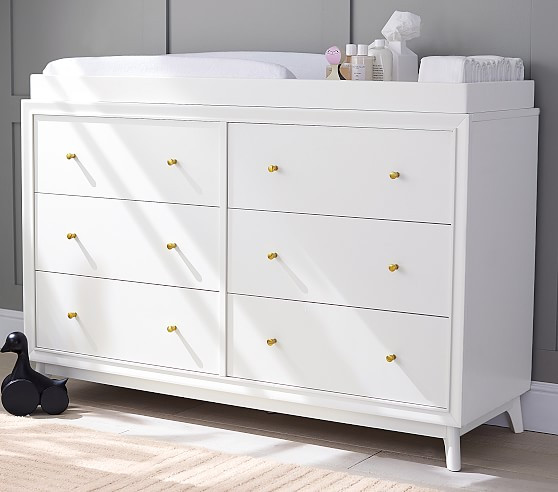Sloan Extra Wide Dresser & Topper | Pottery Barn Kids